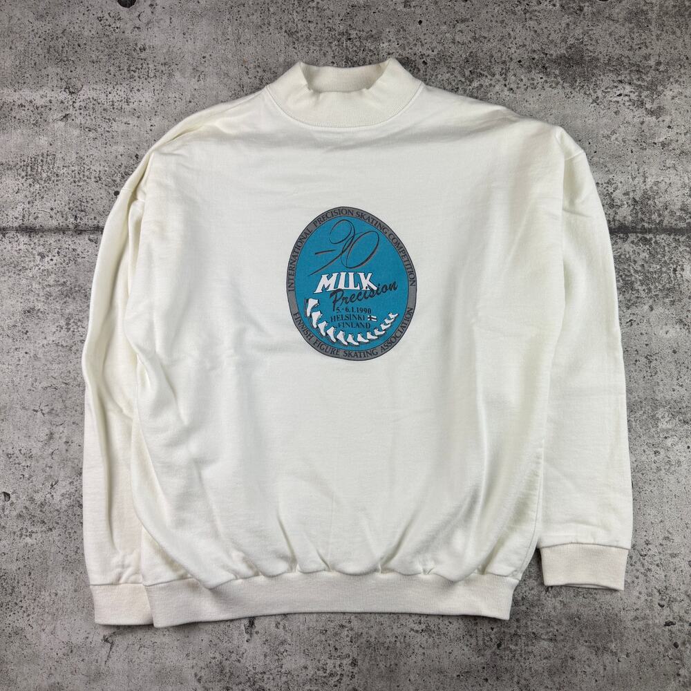 Vintage Ice Skating Sweatshirt Precision Ice Skating Competition 80s/90s